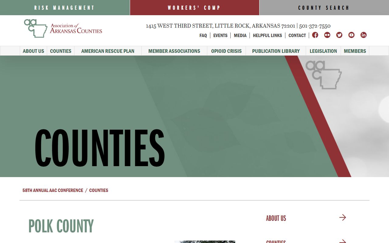 Polk County inmate records county profile and sheriff context