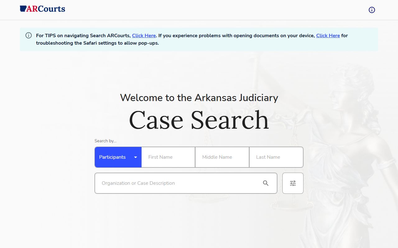 Polk County court records after jail arrest Search ARCourts portal